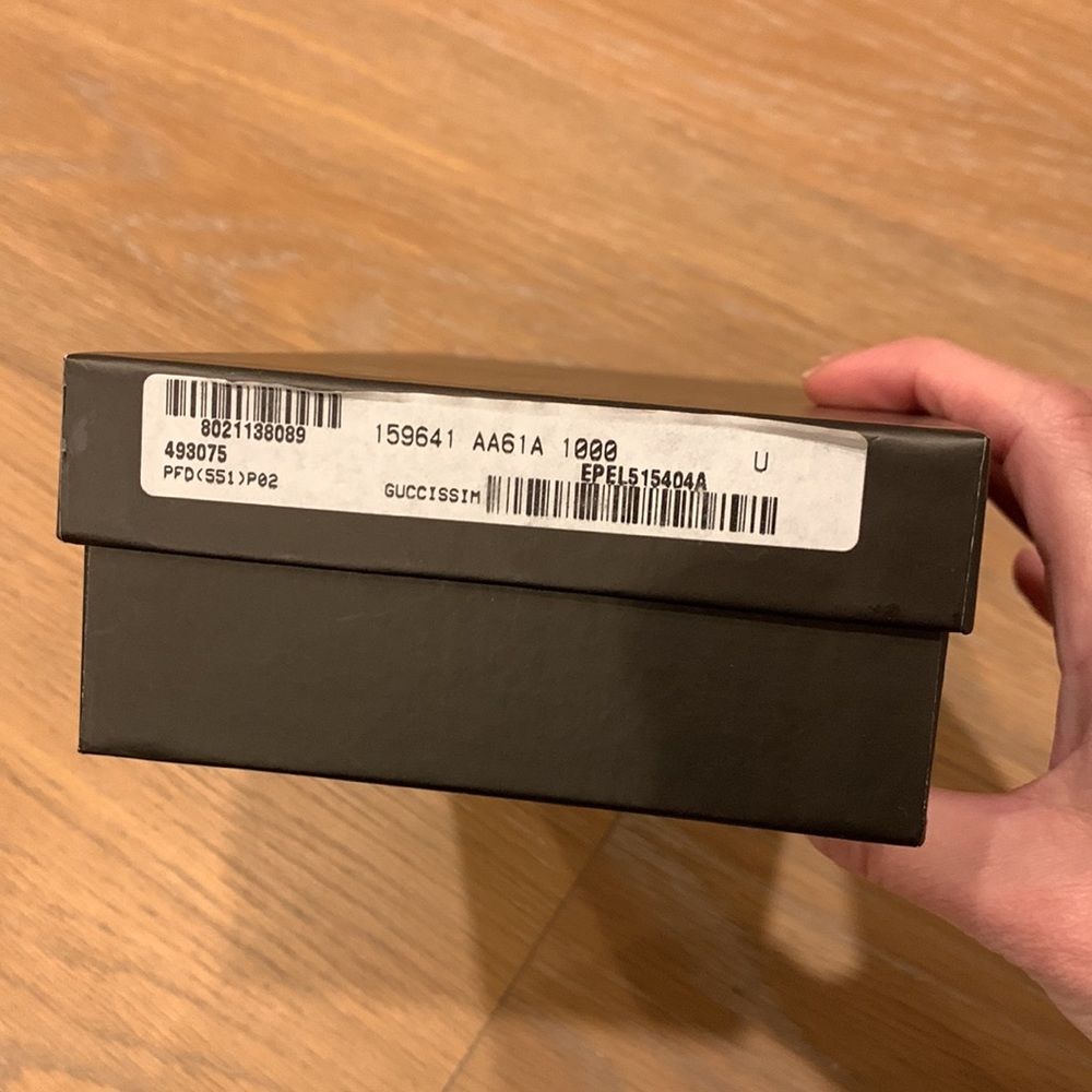 Gucci Guccissma leather logo wallet black - Picture 9 of 13